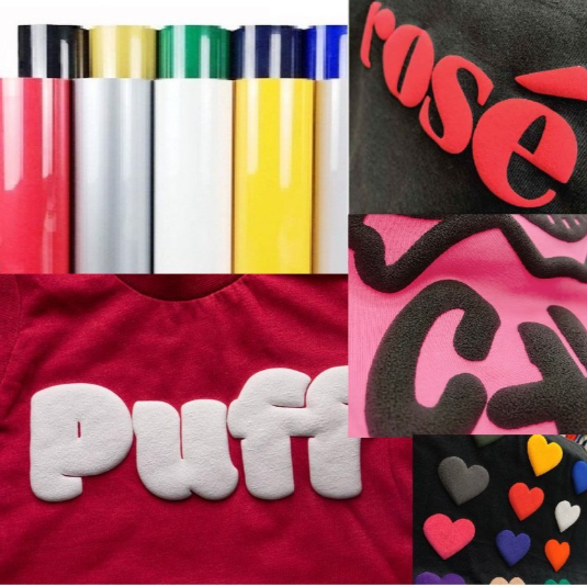 PUFF Heat Transfer Vinyl（PUF#）