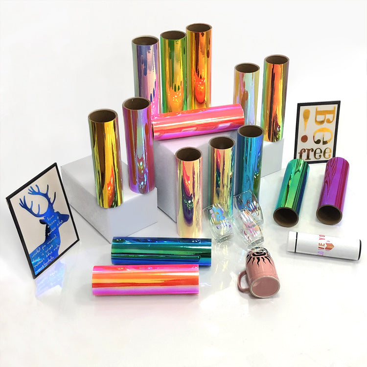 Rainbow Gradient Self-adhesive Vinyl(DJB#)