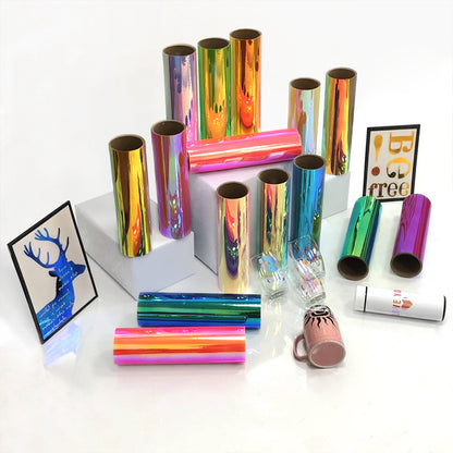Rainbow Gradient Self-adhesive Vinyl(DJB#)