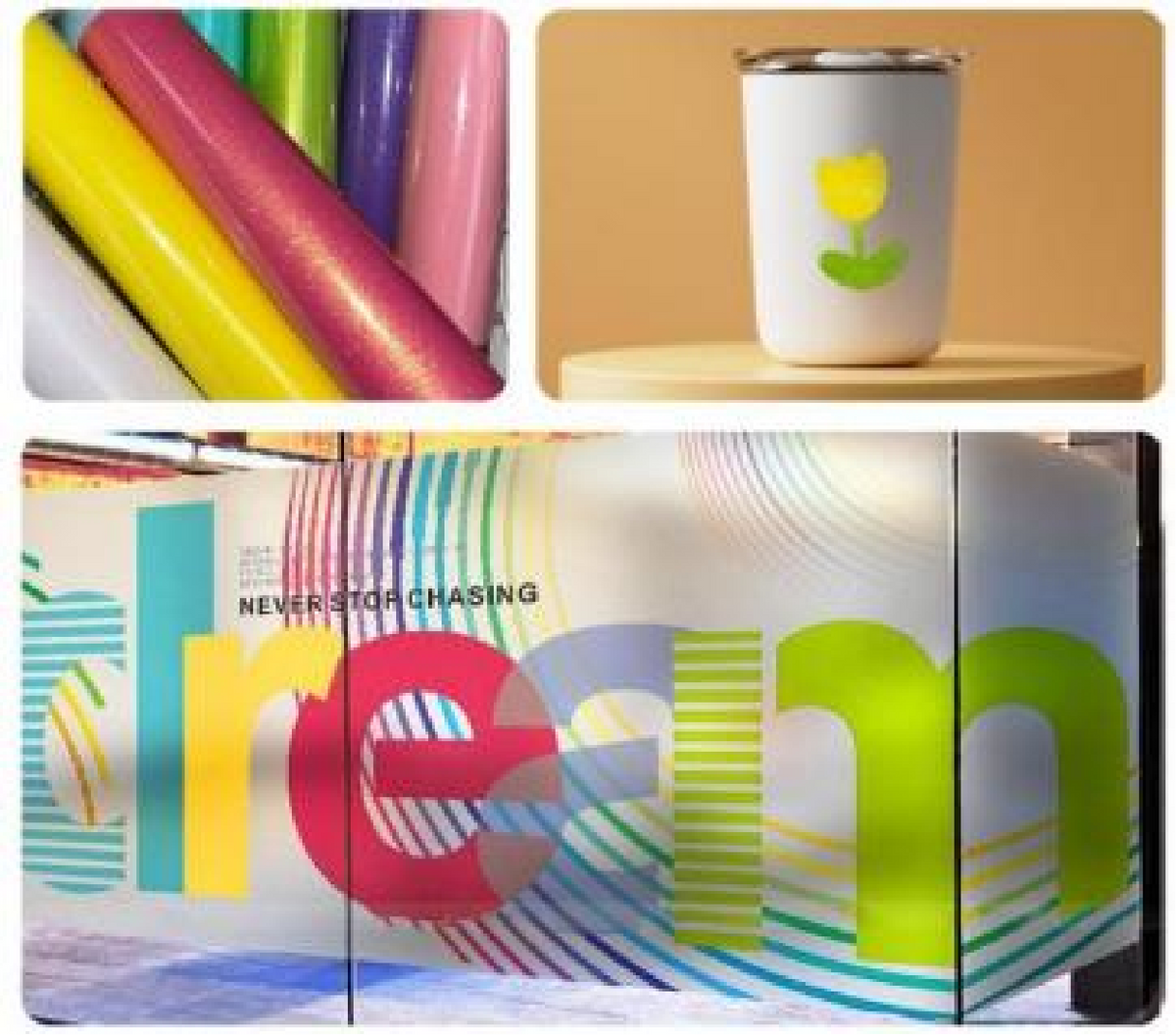 Fine Sand Self-adhesive Advertising Vinyl(XS#)