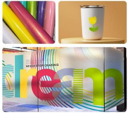 Fine Sand Self-adhesive Advertising Vinyl(XS#)
