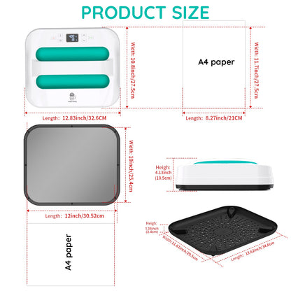 AST&T 12''x10''Heat Press