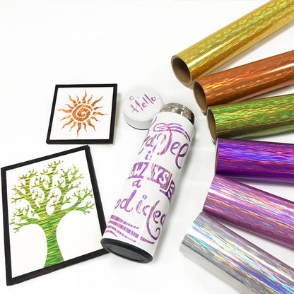 Iridescent Filigree Self-adhesive Vinyl(HL#)